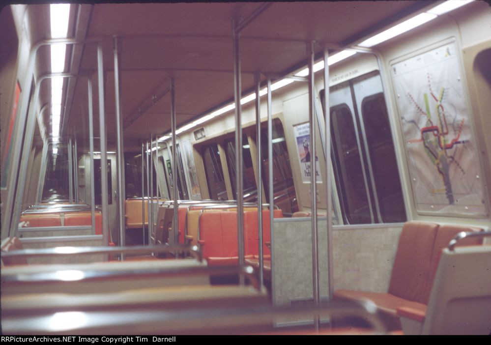 WMATA 1204 interior